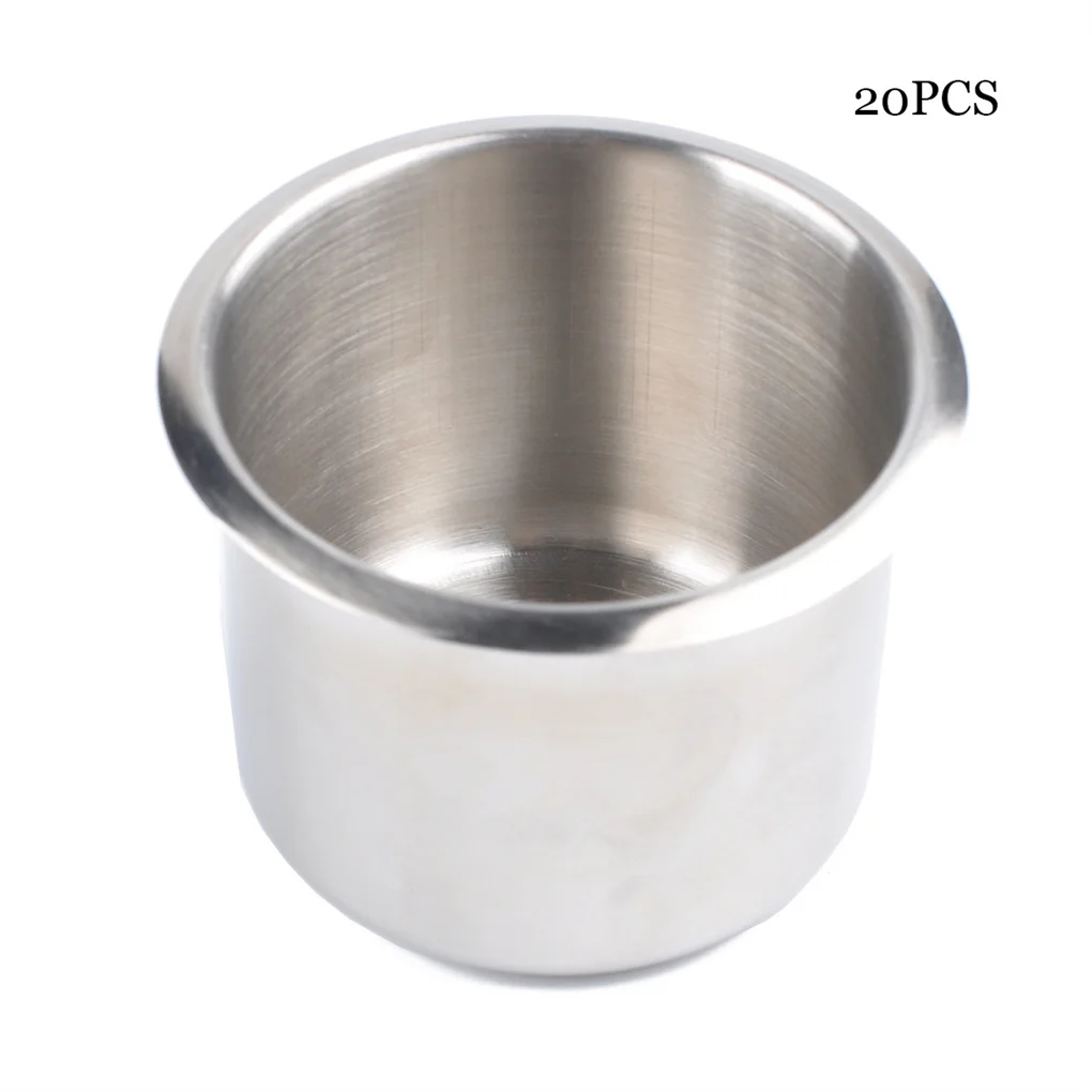 

20 Pieces Table Bottle Holder Universal Drinks Stands Steel Drinking Organizer Marine Boat Truck Yacht Accessories