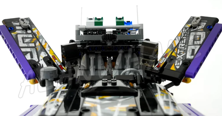 2050 шт. 2в1 технические экстремальные приключения с высоким ходом мобильный