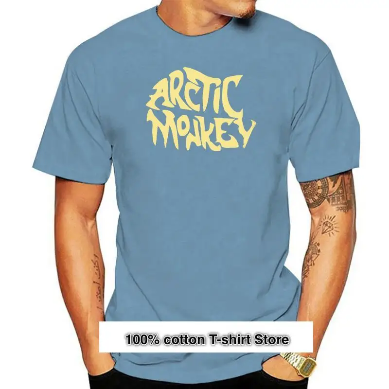 

ARCTIC MONKEYS 2009 UK Tour-Camiseta de corte entallado, talla grande