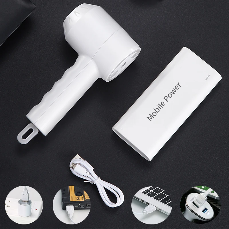 Портативный ручной миксер электрический беспроводной пищевой блендер 3 скорости