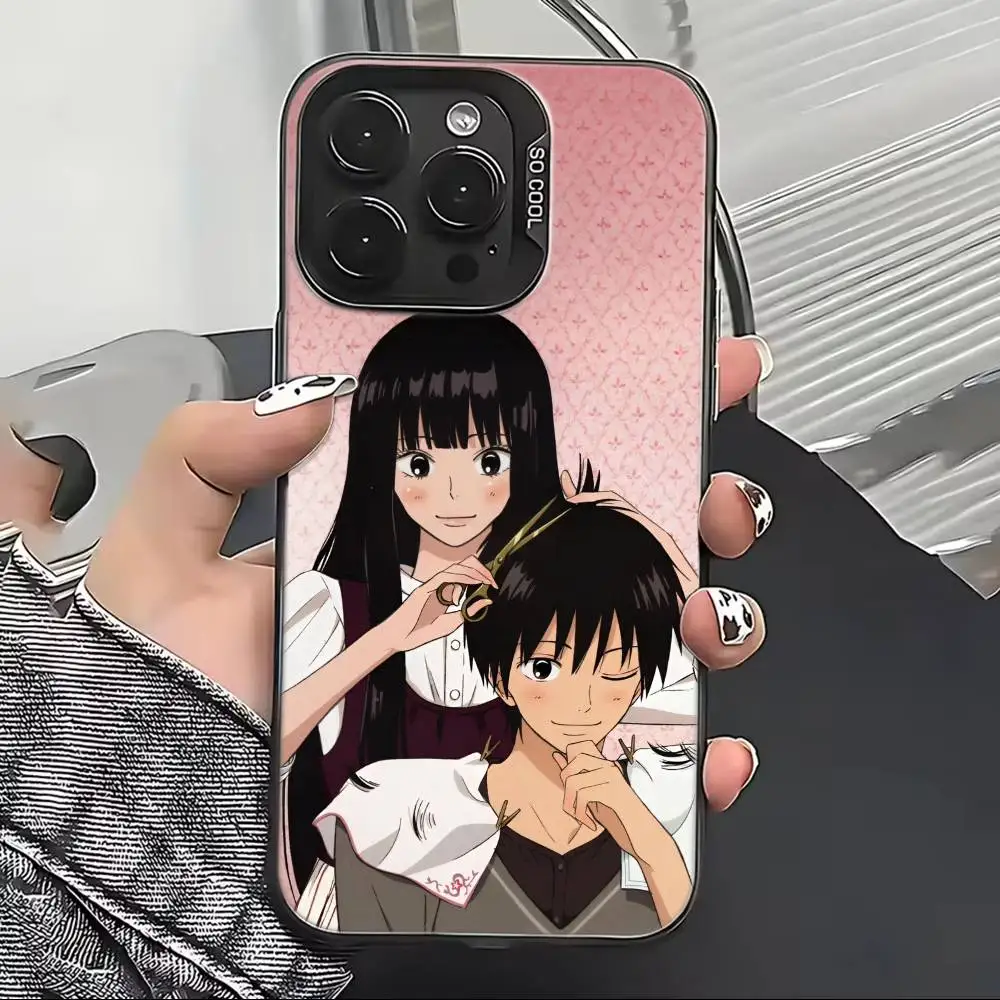 Фото Чехол для телефона K-Kimi Ni Todoke Comic Cute для iPhone 17, 16, 15, 14, 13, 12, 11 Plus, Pro Max, XS, цветной серебристый чехол-накладка №3