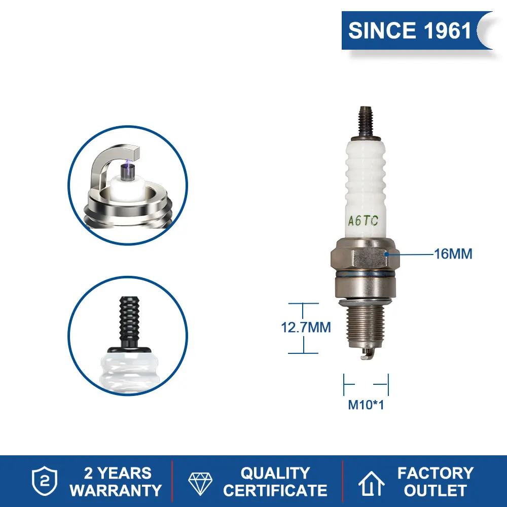 Горячая Распродажа высокопроизводительная Свеча зажигания A6TC Candel Для C6HSA для Denso