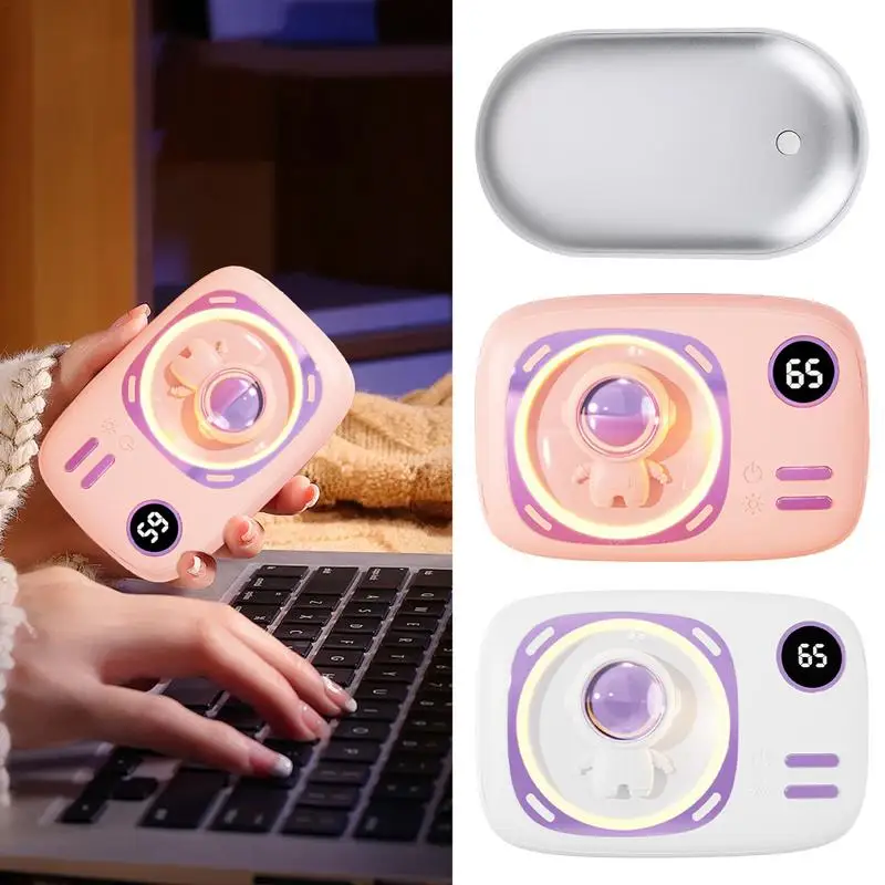 2 в 1 USB перезаряжаемые удобные грелки зимние ручные электрический обогреватель