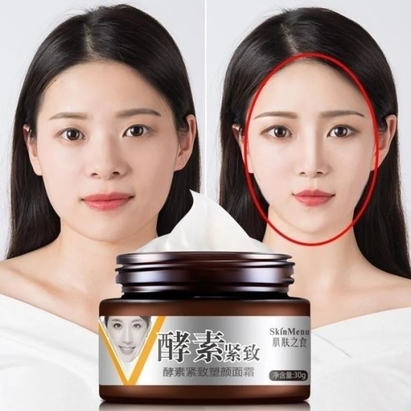

Facial slimming V cream, facial firming and moisturizing, enzyme slimming cream, fat burning.