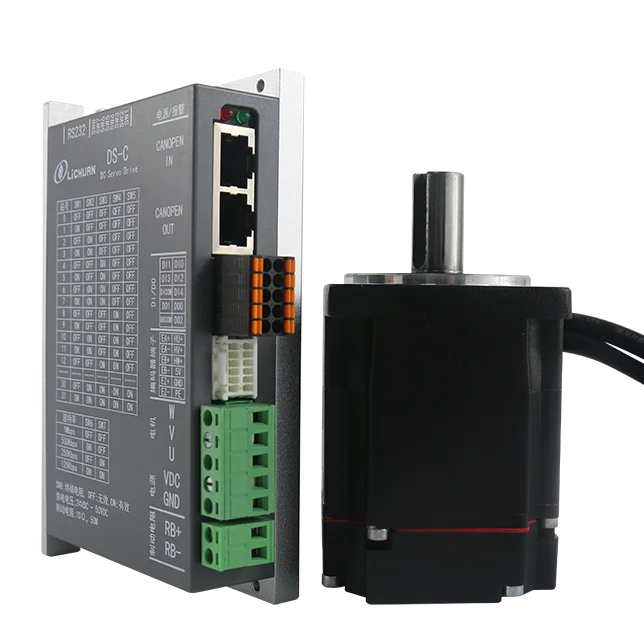 Сервопривод постоянного тока 100 Вт, 24 В-48 В, 6 А, 3000 об/мин