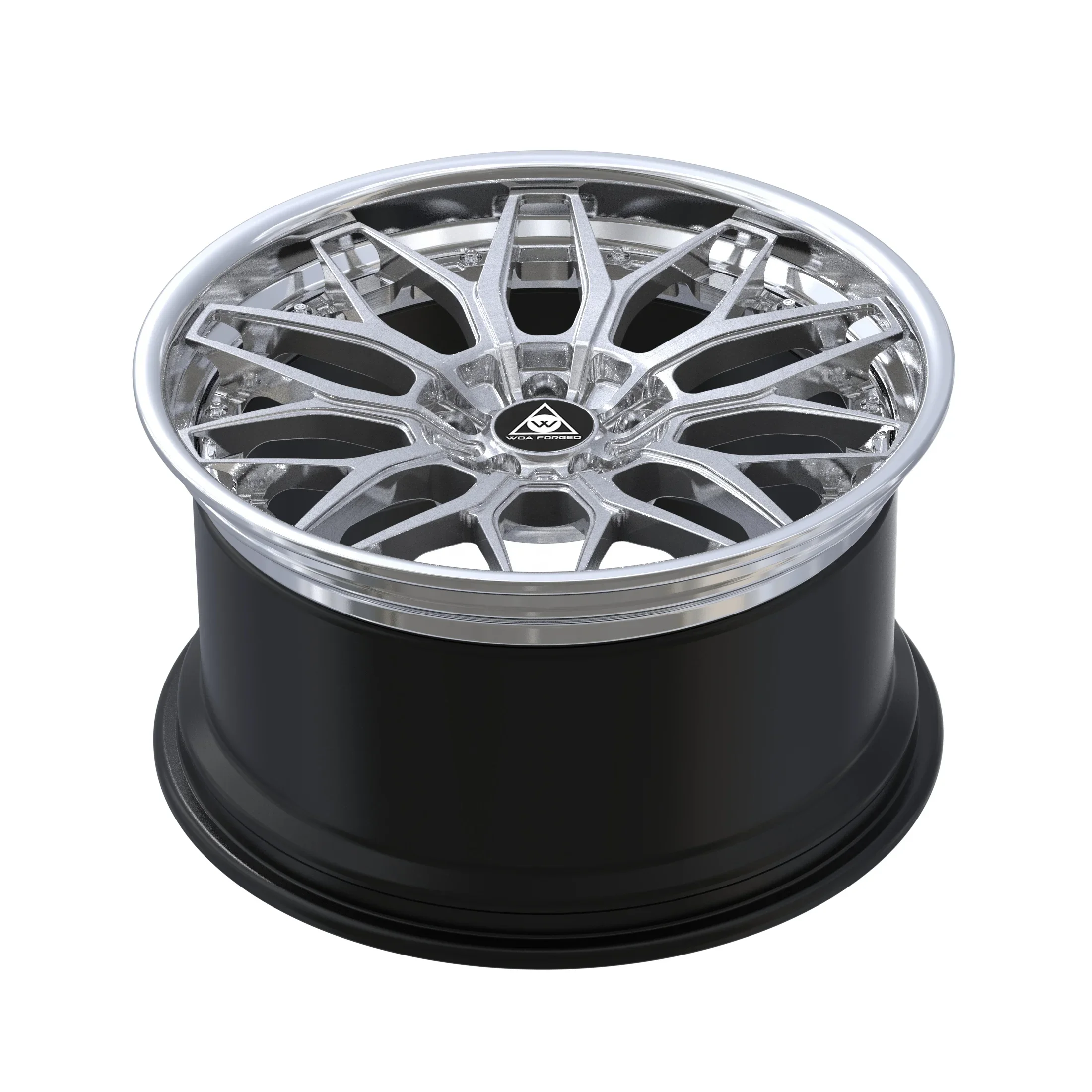 Кованые колеса из 2 предметов для легковых автомобилей 3 алюминиевые легкие 911