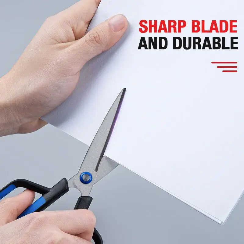 Stainless Steel Large  Household Multi-functional Non-Stick Box Cutter Office Tailor's Hand Scissors