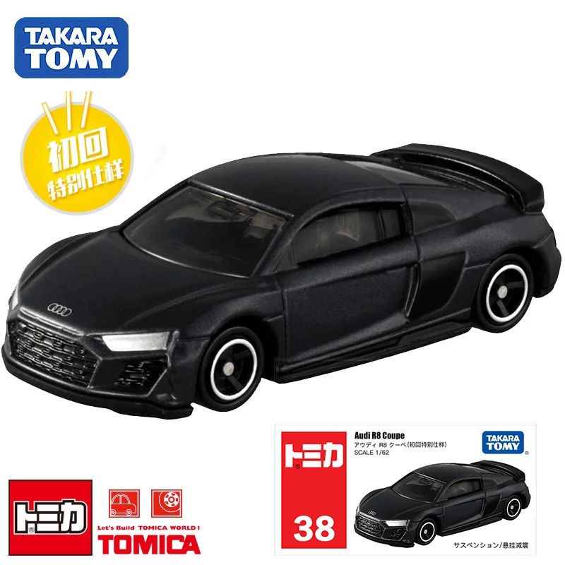 

Takara Tomy Tomica 1/62 Audi R8 Coupe Limited Edition Metal Diecast Model Toy Car