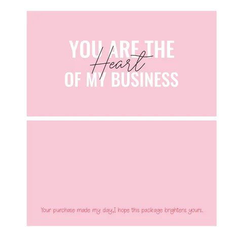 30 фотоблесток, 9 см * 5 см, розовый, You Are My Business. Спасибо за посылка рочную открытку, упаковка для украшения выпечки, малого бизнеса