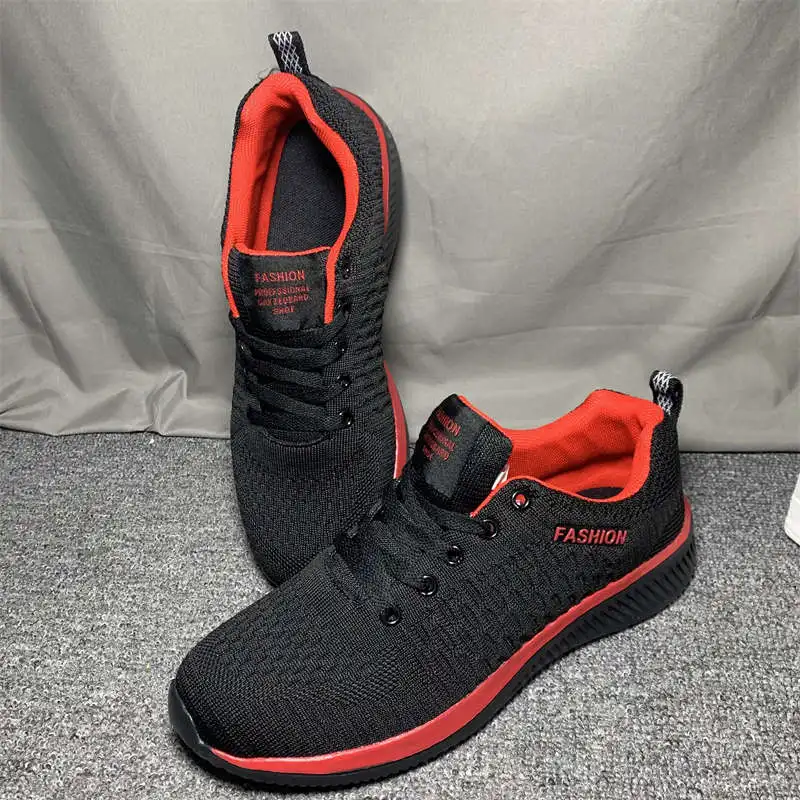 

Кроссовки мужские спортивные красные, высокого качества, для бега