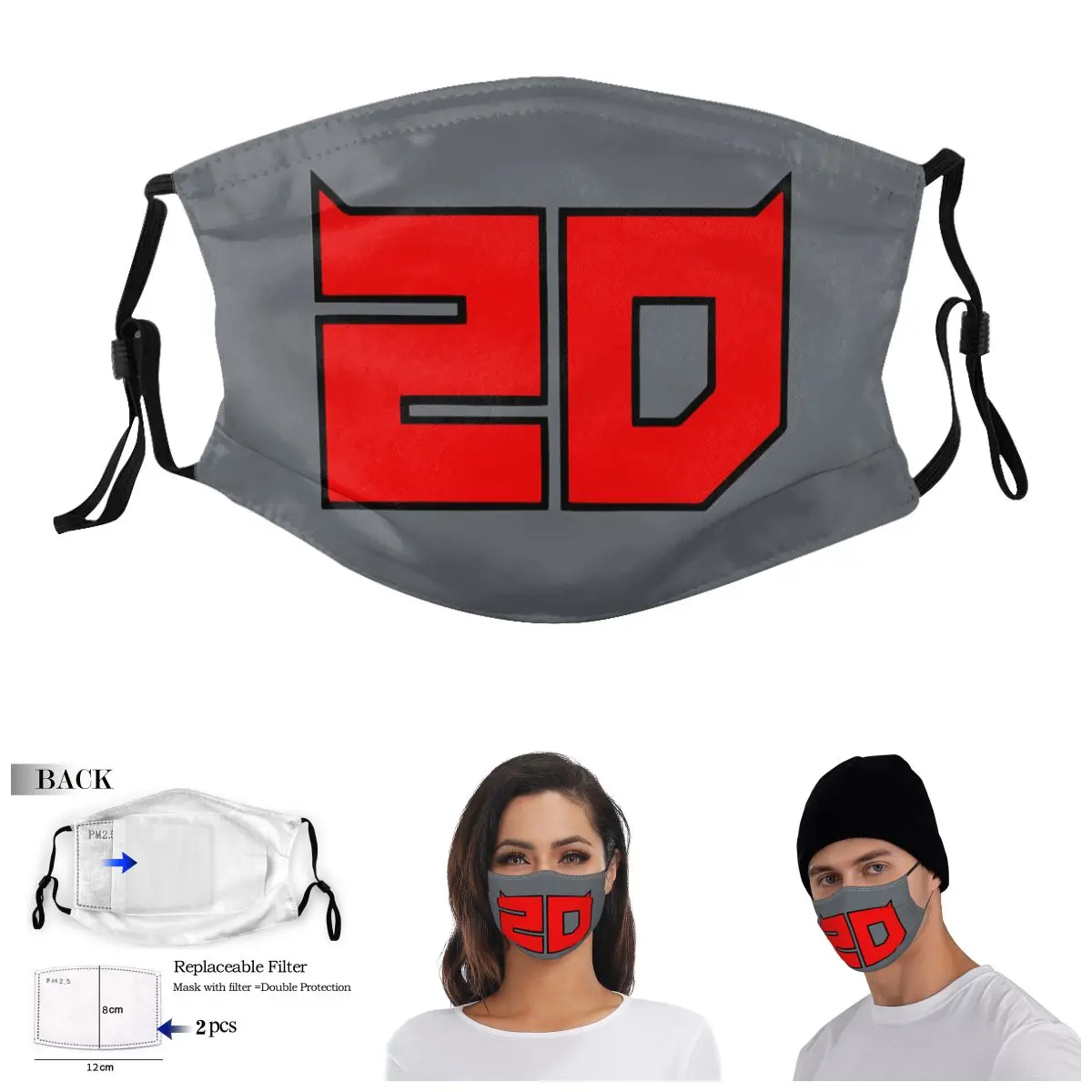 

BEST TO BUY - Fabio-Quartararos Essential R357 Adult Dust Mask Humor Graphic ｠Guise Activated Carbon Filter Mask