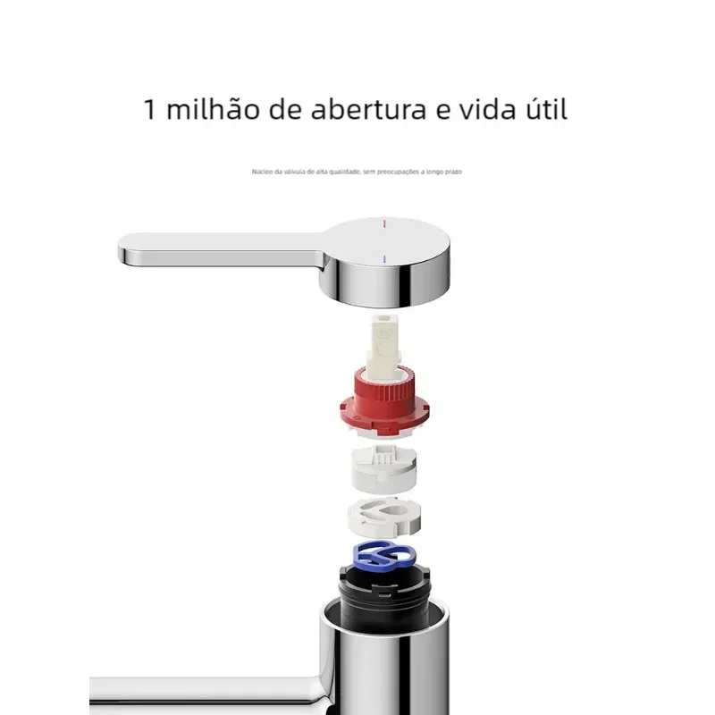 Смеситель для раковины Xiaomi Mijia N1 смеситель умывальника ванной комнаты горячей и