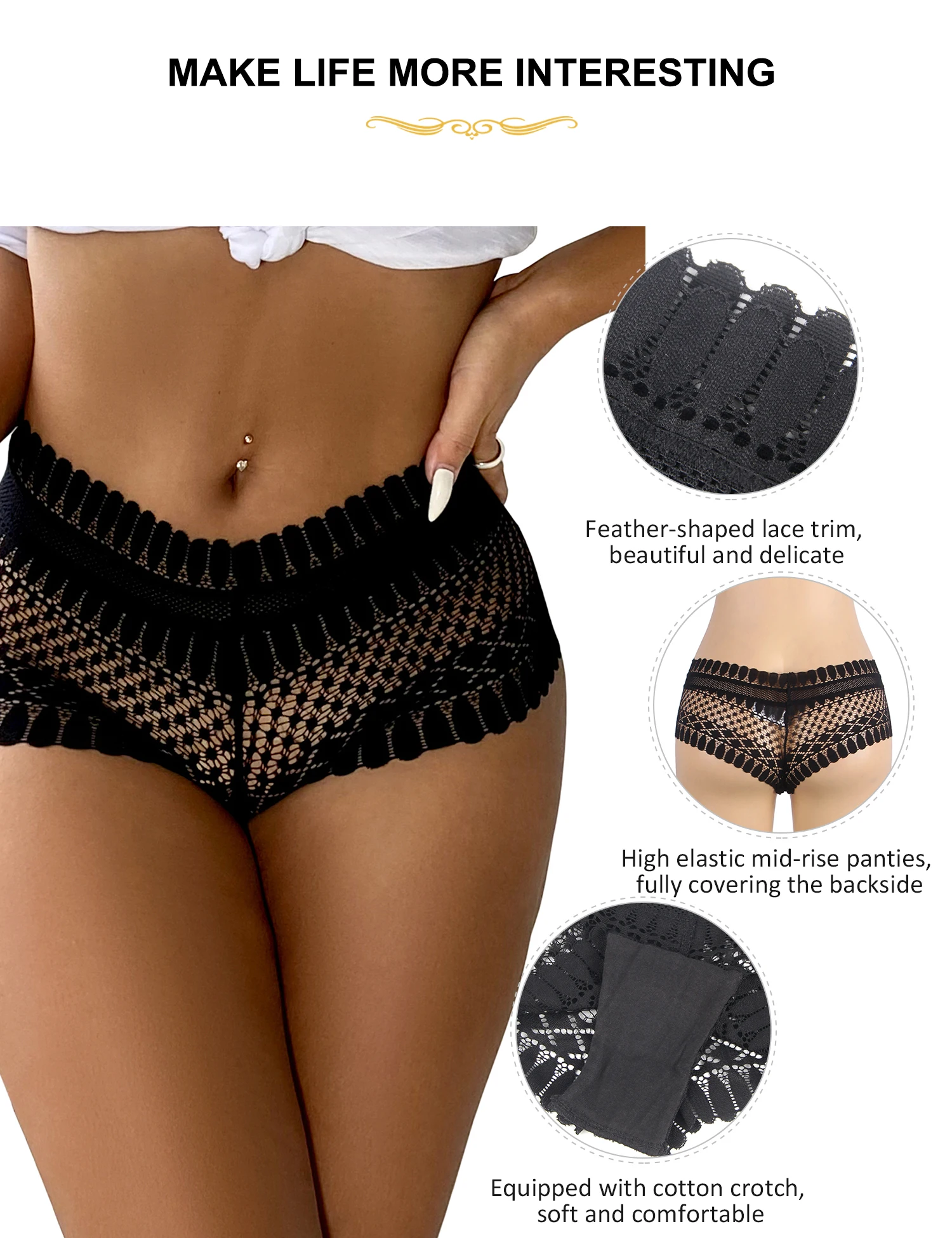 Comeondear сексуальные женские трусики нижнее белье эротическое интимное танга полые