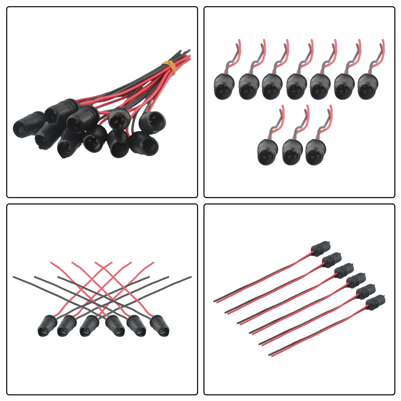 10 шт. резиновый держатель для автомобильной лампы W5W