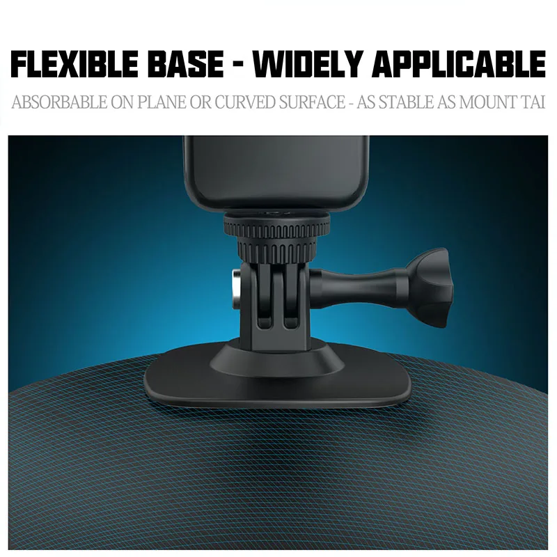 Фиксирующее основание для спортивной экшн-камеры Insta360 X 4 3 2 Gopro 12/11/10/9 шлем