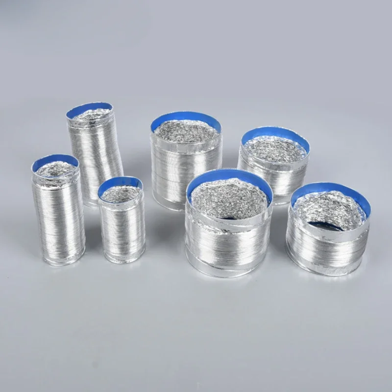 

Алюминиевая вентиляционная труба 80/100/120/150/180 мм