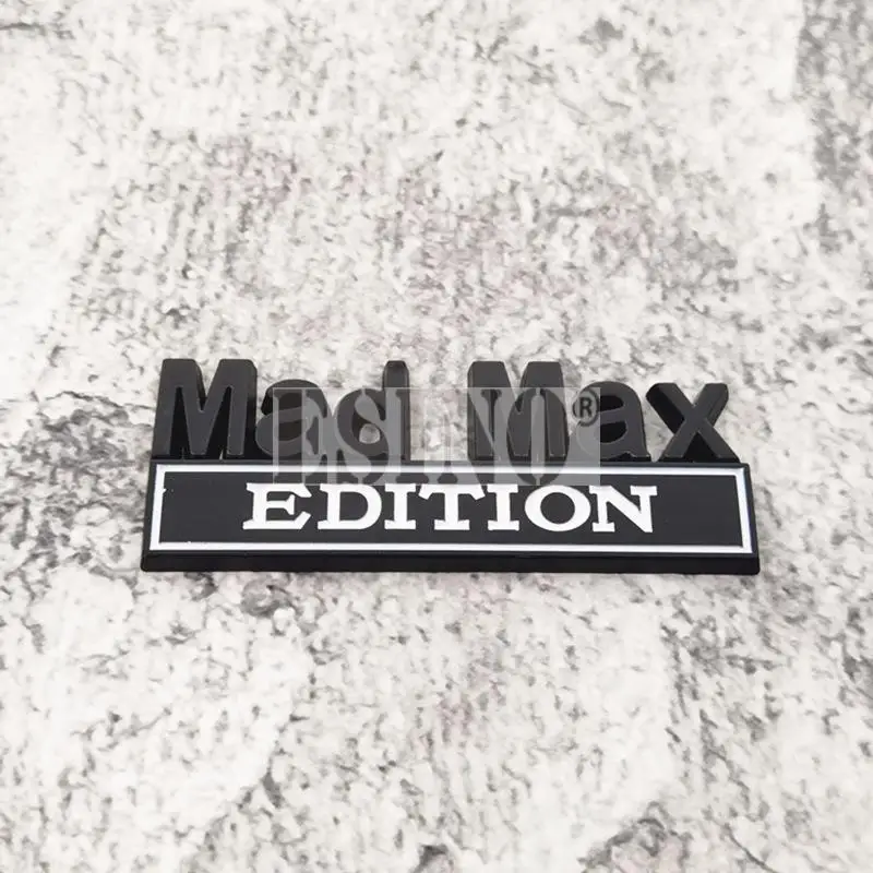

Стайлинг автомобиля 3D Mad Max Edition металлический хромированный сплав Цинка Клейкая эмблема декоративный значок забавная наклейка автомобильный аксессуар