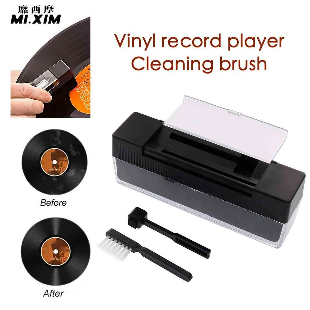 

3pcs Anti Static Clean Brush Cleaner Remover for Phonograph Turntable LP Vinyl Records Dust-Remover Cleaning Tools Kit
