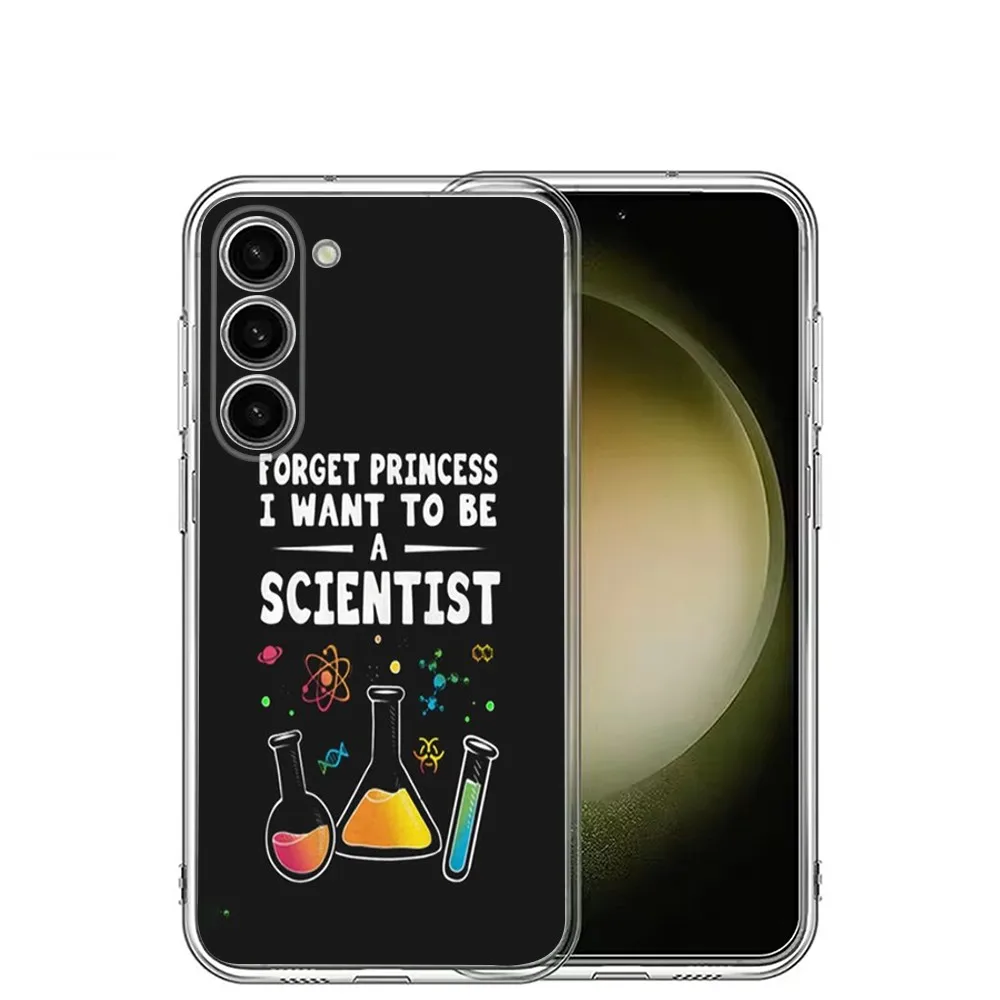 Чехол для телефона с химическими биологическими экспериментами Samsung Galaxy A71 70 52 40 51