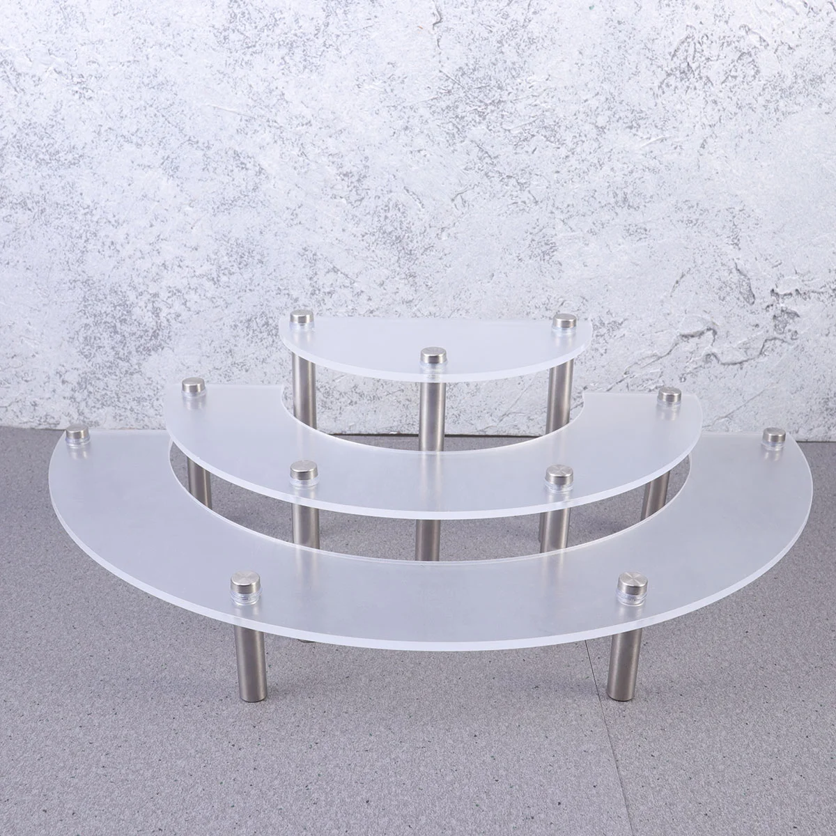 

1pc Birthday Cake Stand Christmas Cupcake Stand Cupcake Holder Stand Acrylic Makeup Display Cupcake Display Stand