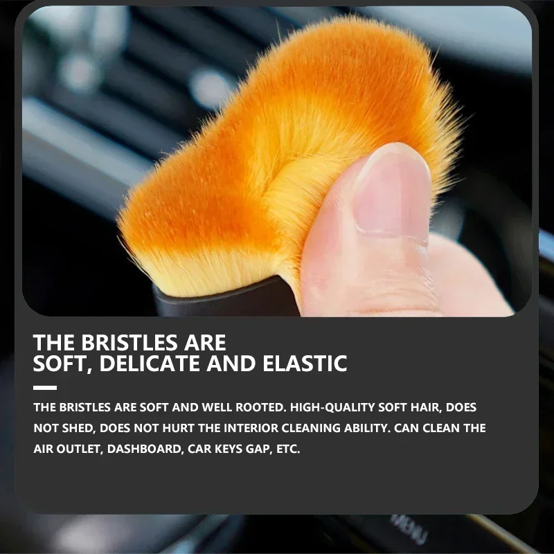 Мягкая щетка для чистки салона автомобиля очистки приборной панели