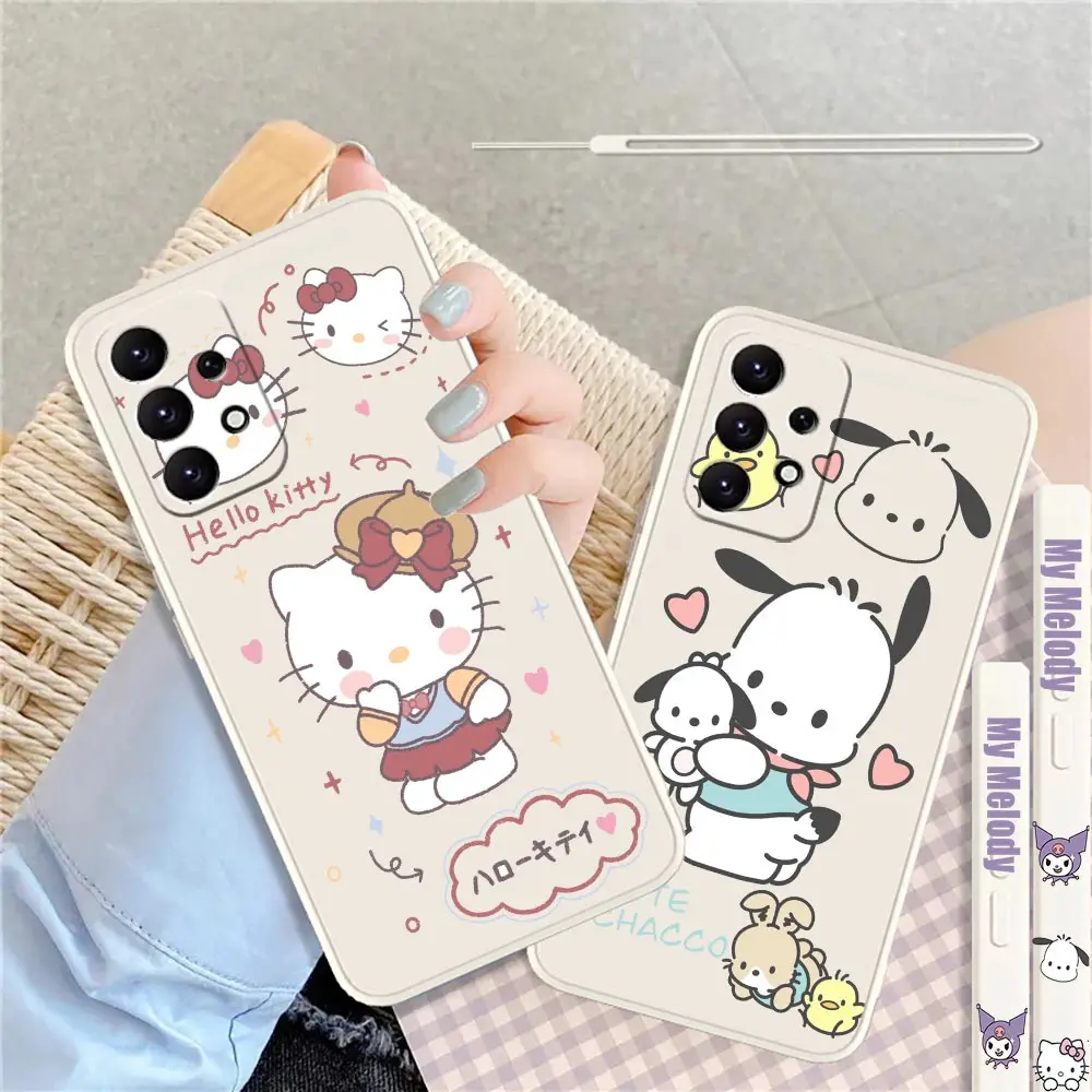

Kitty Pochacco My Melody Cartoon Cover For Samsung A82 A73 A72 A71 A53 A52 A52S A51 A42 A33 A32 A31 A23 A22 A21S A21 A13 Case