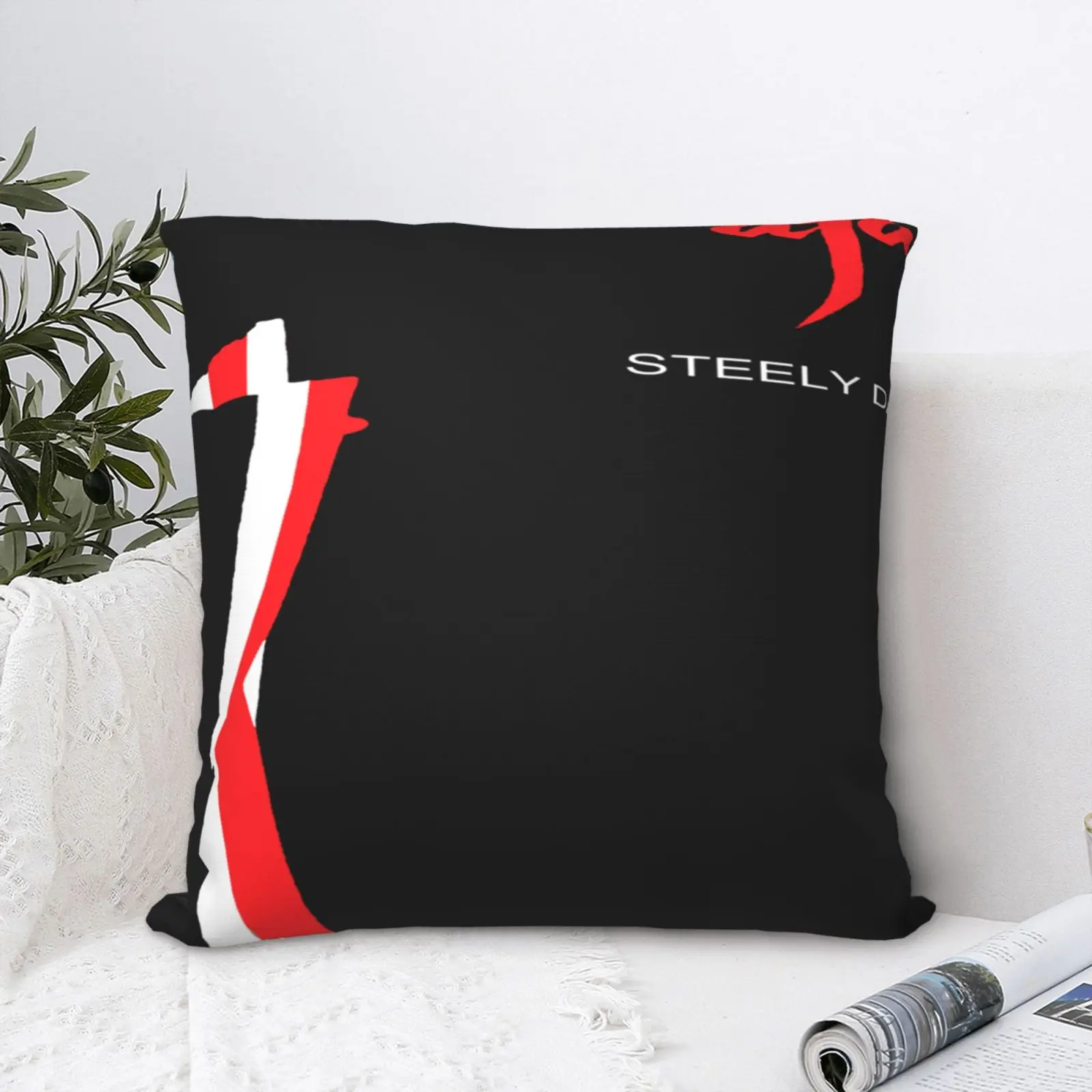 

Популярная аниме-подушка 1993 Steely Dan Tour To Cushion, декоративная подушка, Наволочка на заднюю подушку, чехол на молнии, современный