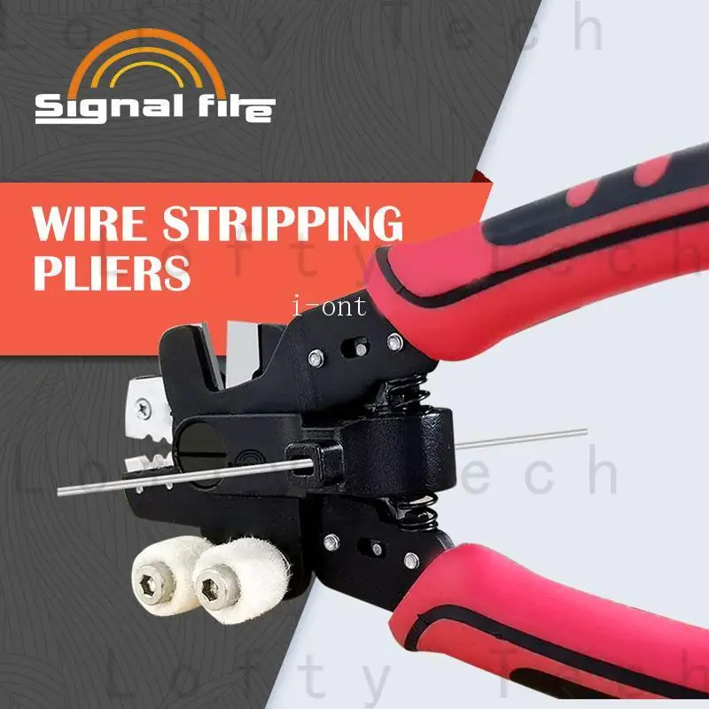 Free shipping OFS-04 fiber optic wire stripper four-in-one wire stripper high quality Multifunctional fiber stripper