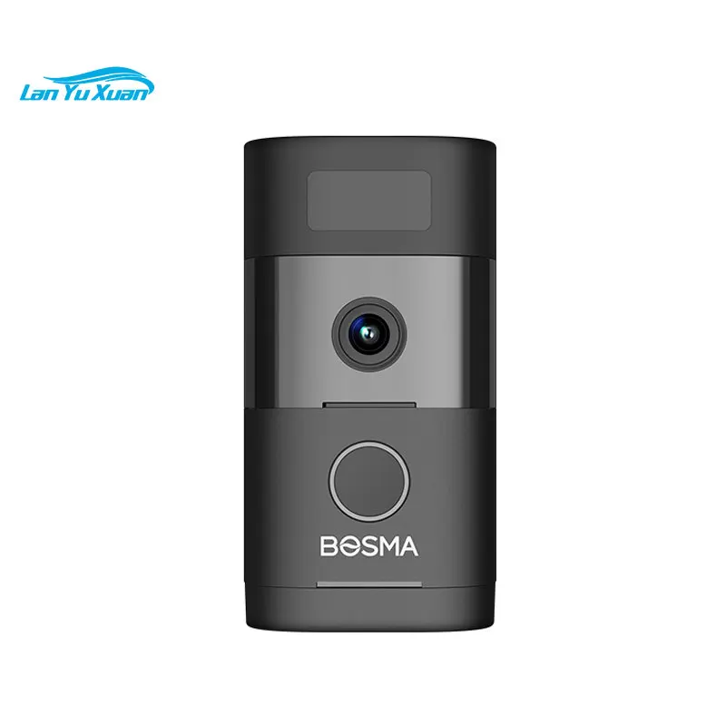 

2020 New AI Smart Video Doorbell With Facial Recognition 180 Degree Super Wide View Angle Color Night Vision Smart Home Intercom