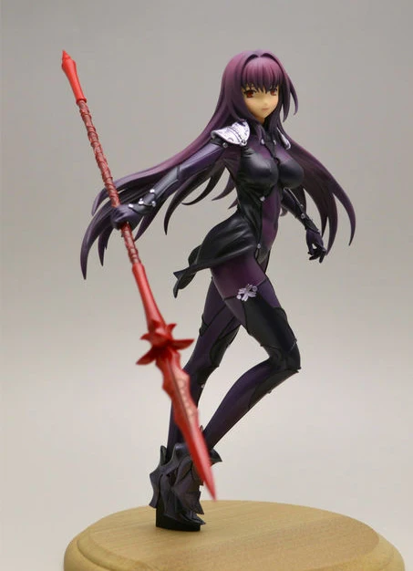 

Anime Uncolored Resin Figure Kit Fate Grand Order Scathach Unpainted Garage Resin Kit Model GK 1/8