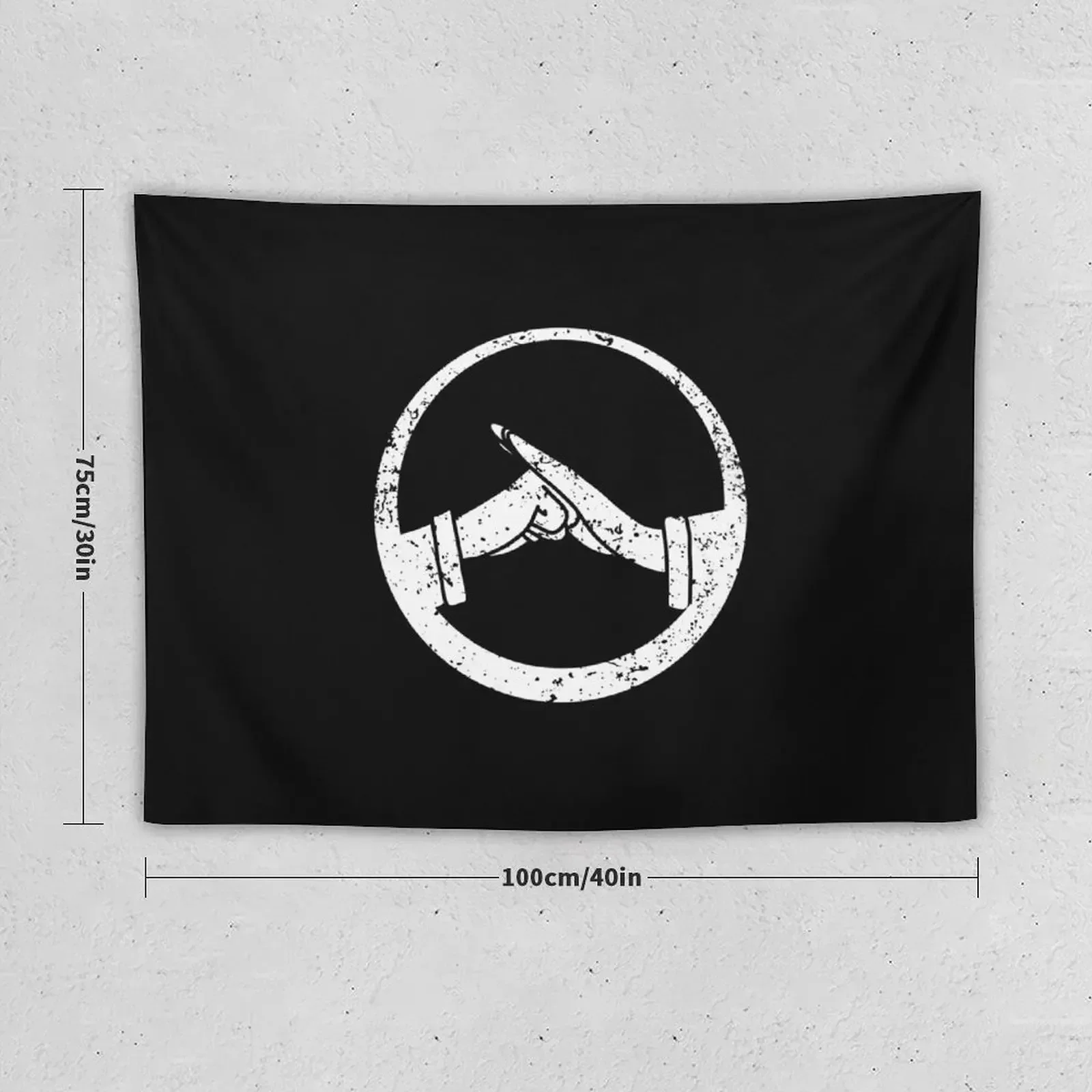 Гобелен в виде Круга кунг-фу салюта домашний декор комнатный Декор для девочек