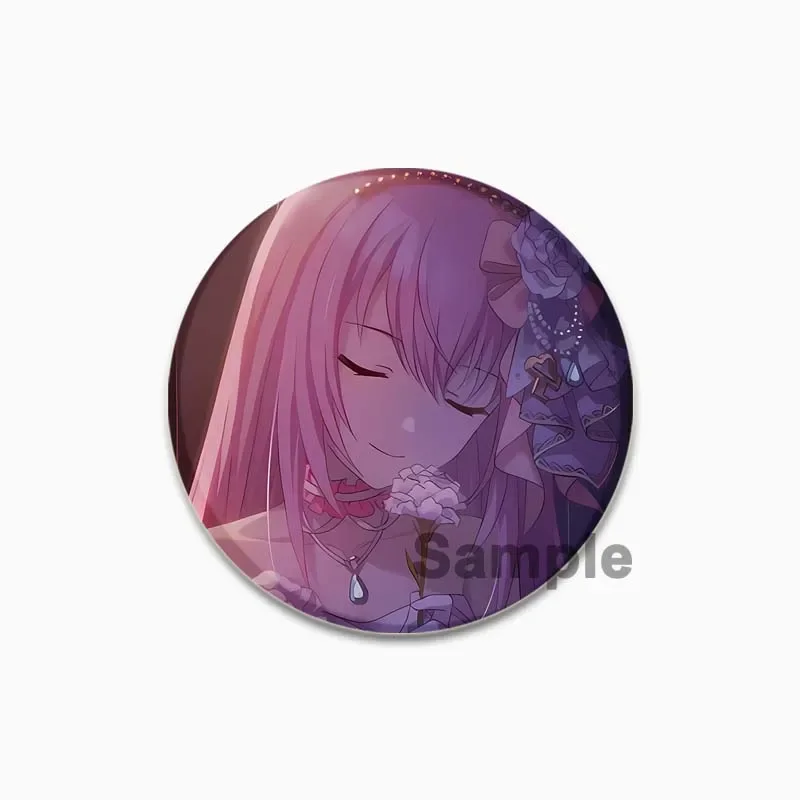 

Эмалированная брошь Megurine Luka 58 мм