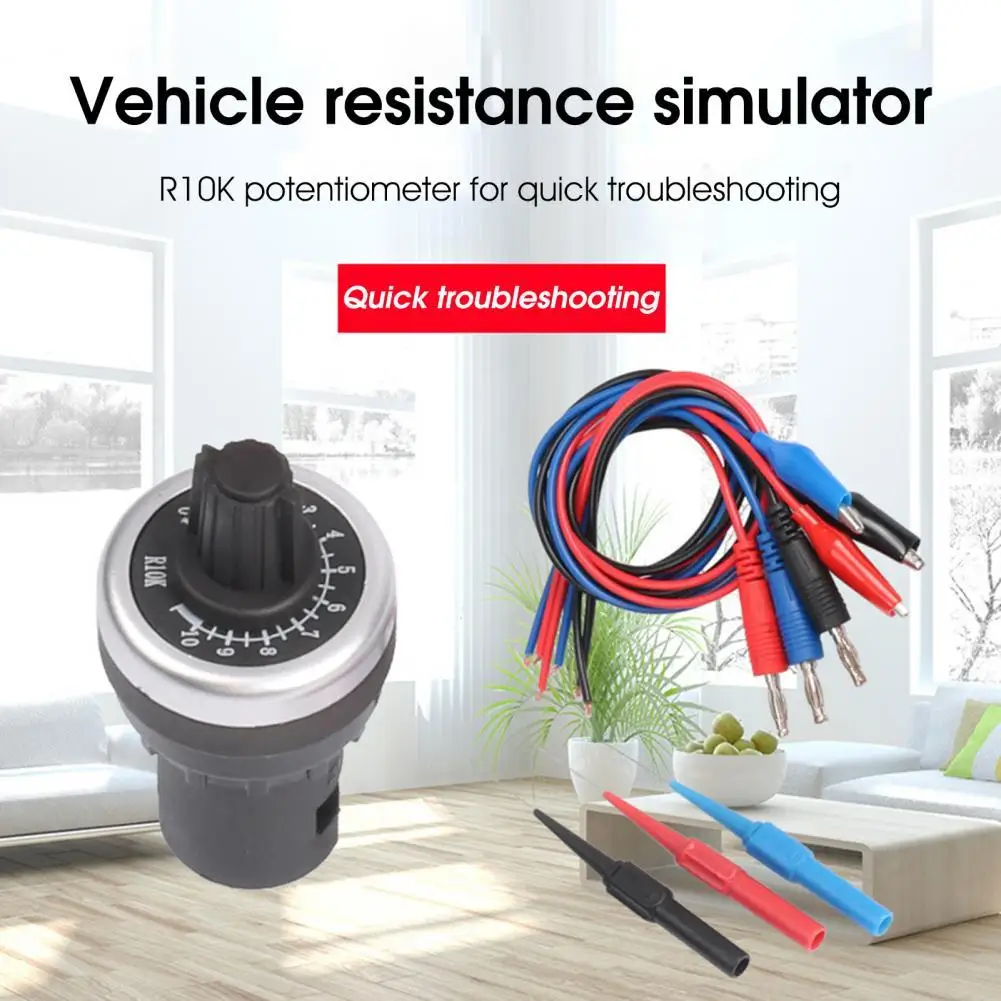 

Resistive Sensor Multifunction Fuel Diagnostic Tool Plastic Resistance Simulator Fuel Diagnostic Tool for Car