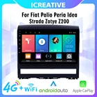 Автомагнитола 2 Din для Fiat Palio автомобильная, мультимедийный проигрыватель на Android для Fiat Polo Idea Strada Zotye Z200, 4G, навигация, GPS, головное устройство, автомобильная стереосистема