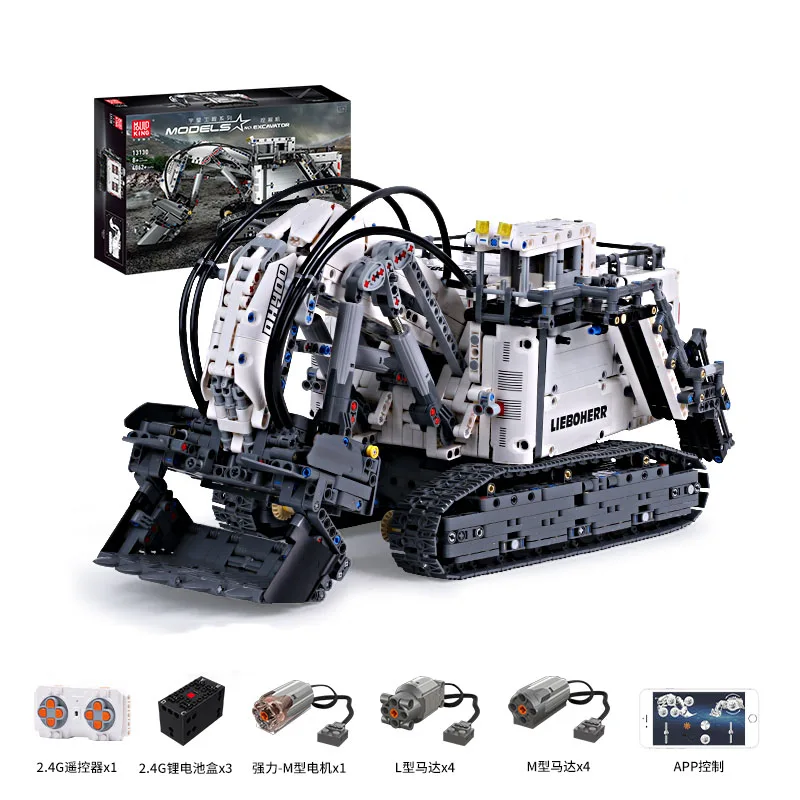 

Сборный строительный блок с дистанционным управлением, инженерный экскаватор, классические игрушки, дисплей для взрослых, собирать детей, пазл, подарок, сувенир