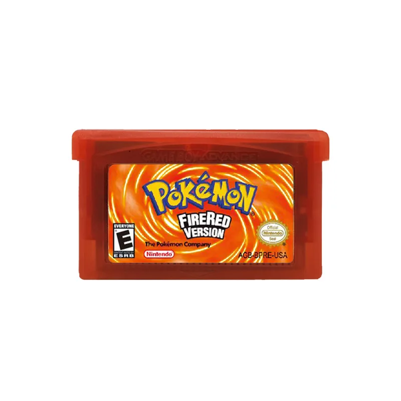 Классическая игровая карта Nsdl Gb Gbc Gba Sp с покемоном Изумрудный Рубин пятицветная
