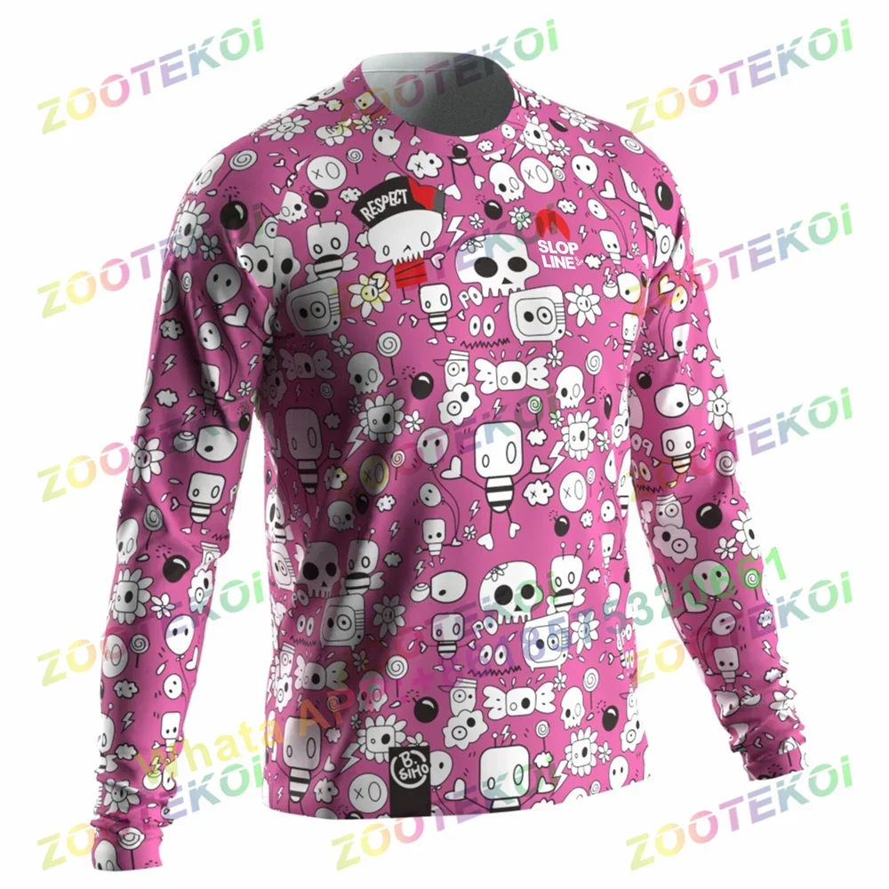 Новинка одежда для гоночного горного велосипеда BMX DH футболка с длинным рукавом и