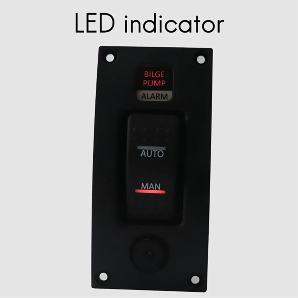 

Панель переключения для лодки с сигнализацией от перегрузки