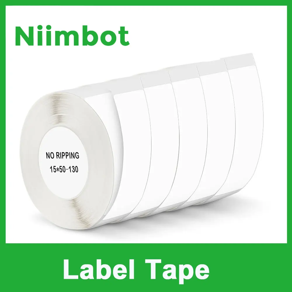 Niimbot D11 D110 D101 Label Tape Label paper Waterproof Anti-Oil Tear-Resistant Price Label Scratch-Resistant Label Paper
