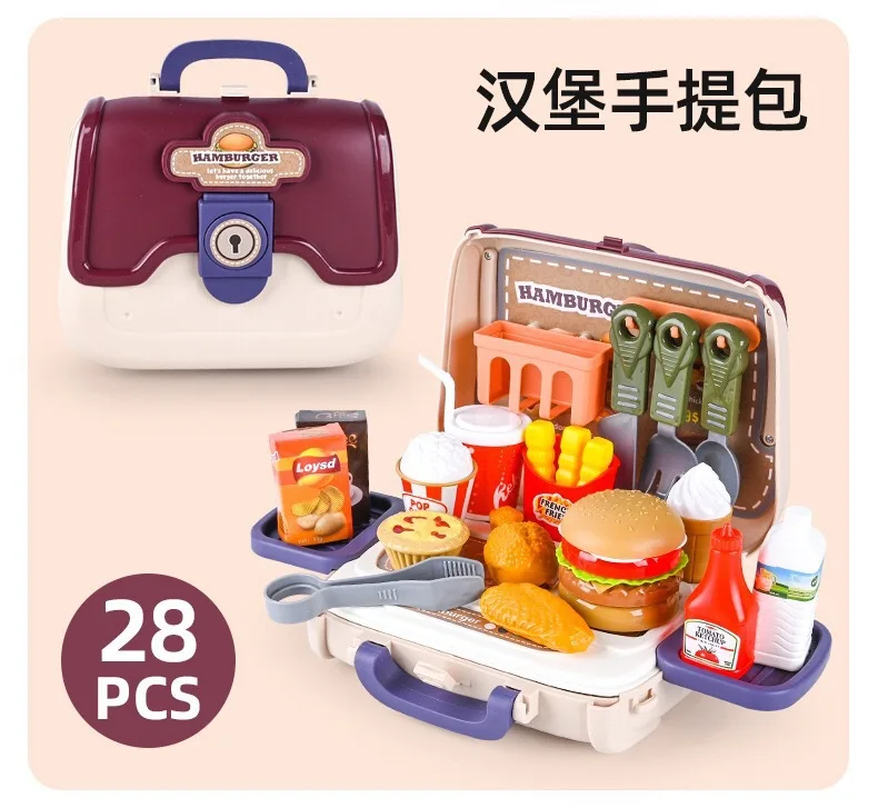 

Pretend Play Toy Simulation Makeup Set Play House Kitchen Food Maintenance Toolbox Educational Toys Gift For Children Girl Kids