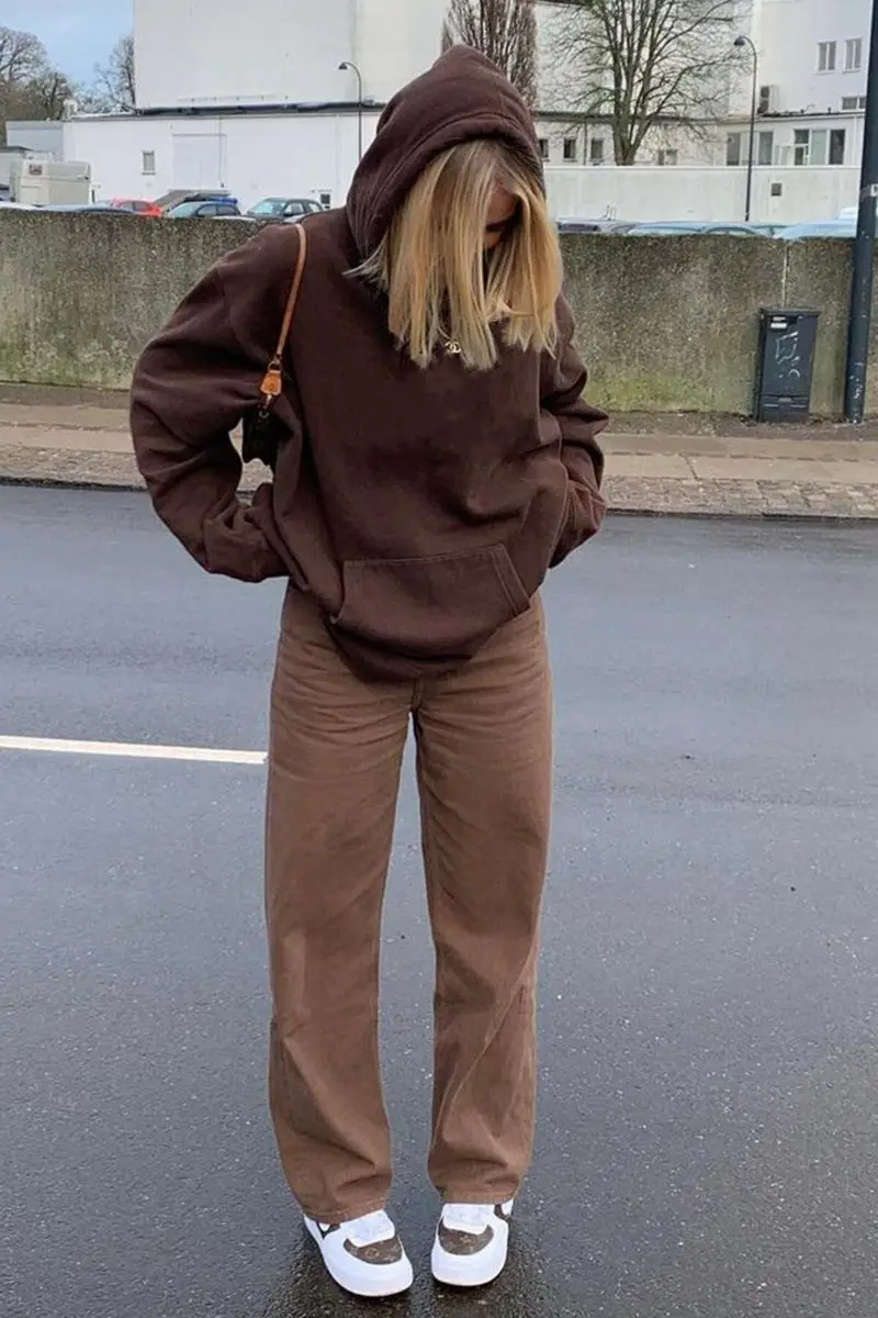 

Mad Girls brown Palazzo Jean Mg1247
