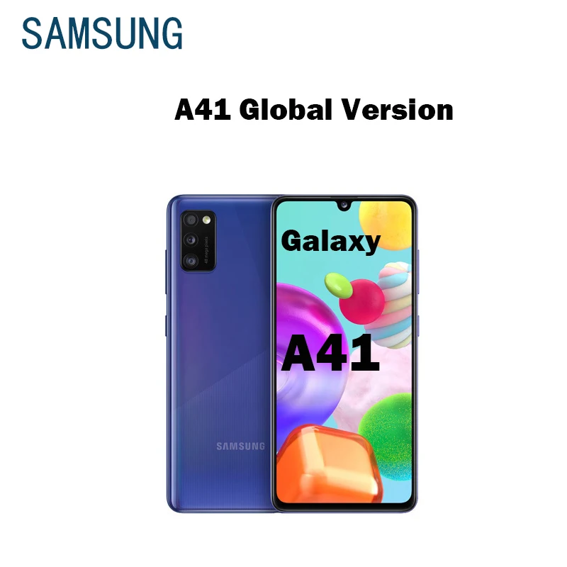Samsung Galaxy A41 Global Version A415F/DS Unlocked Cell Phone 6.1