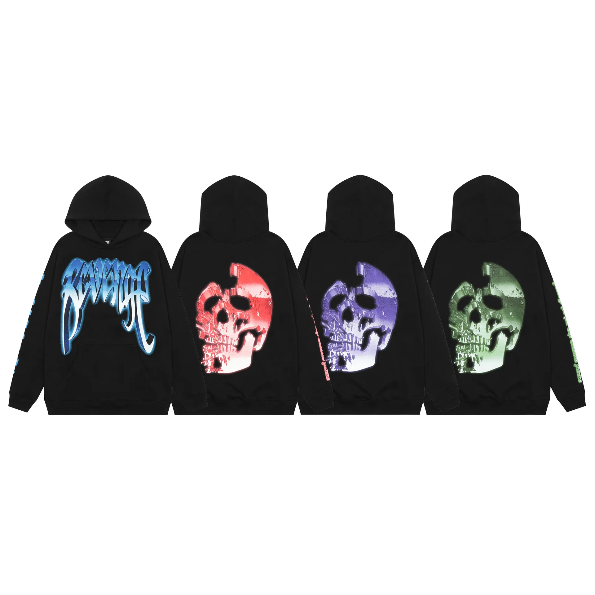 

Толстовка унисекс из натурального хлопка, в стиле хип-хоп