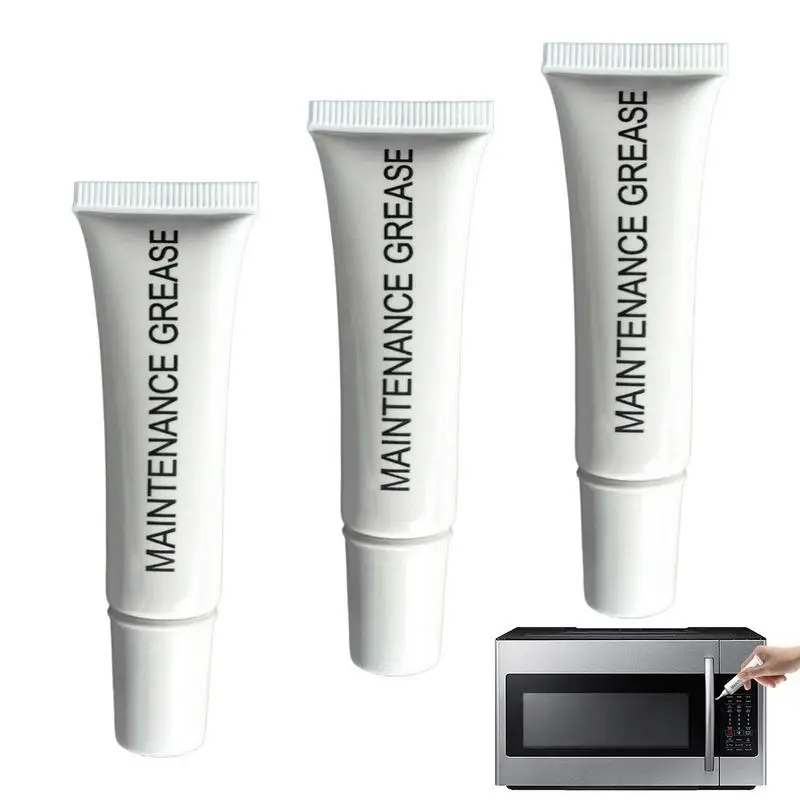 

3Pcs Portable Car Spark Plug Grease Flexible Tube Silicone Lubricant Grease Multifunctional Electrical Insulation O-Ring