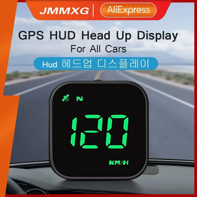 

G4S GPS HUD Car LED Head Up Display Smart Digital Alarm Reminder Speedometer GPS HUD Car Accessories for All Cars