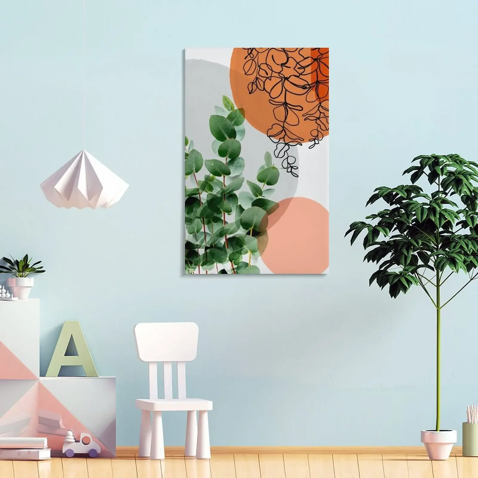 Simpatico V4 Холст Картина украшения для комнаты офисное украшение скандинавский