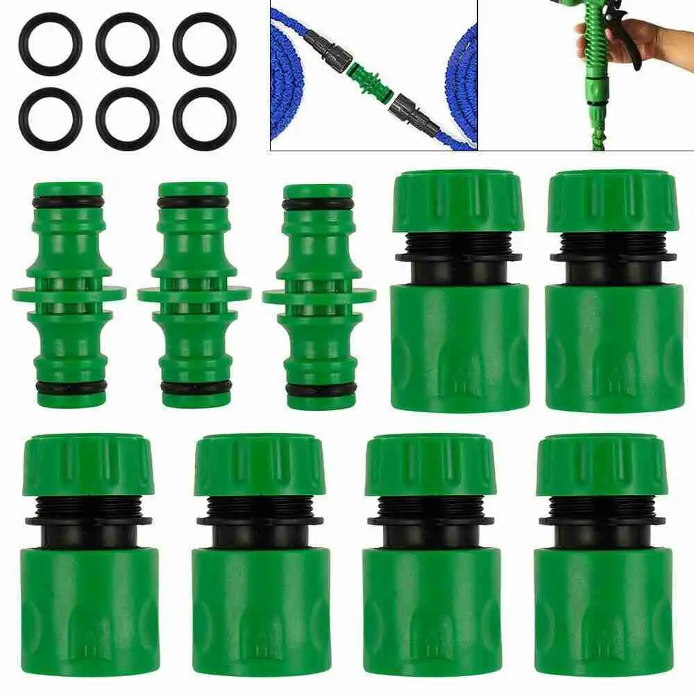 

13pcs Practical Switch Knob Plastic Extend Hose Pipe Connector Water Hose Adaptor Pipe Fitting Garden Supplies