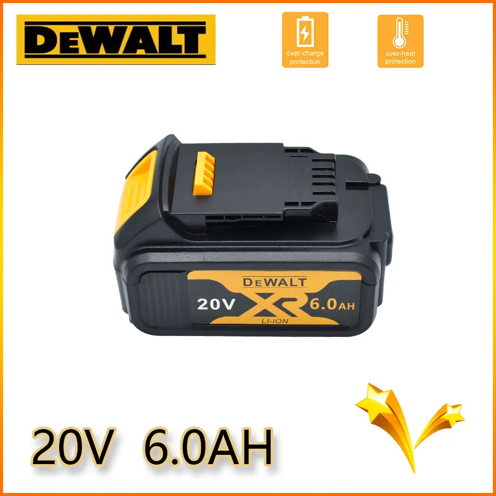 

Dewalt 5.0AH 6.0AH 8.0AH 18V 20v power tool battery for Dewalt DCB180 DCB181 DCB182 DCB201 DCB200 MAXXR power tool 18650 battery