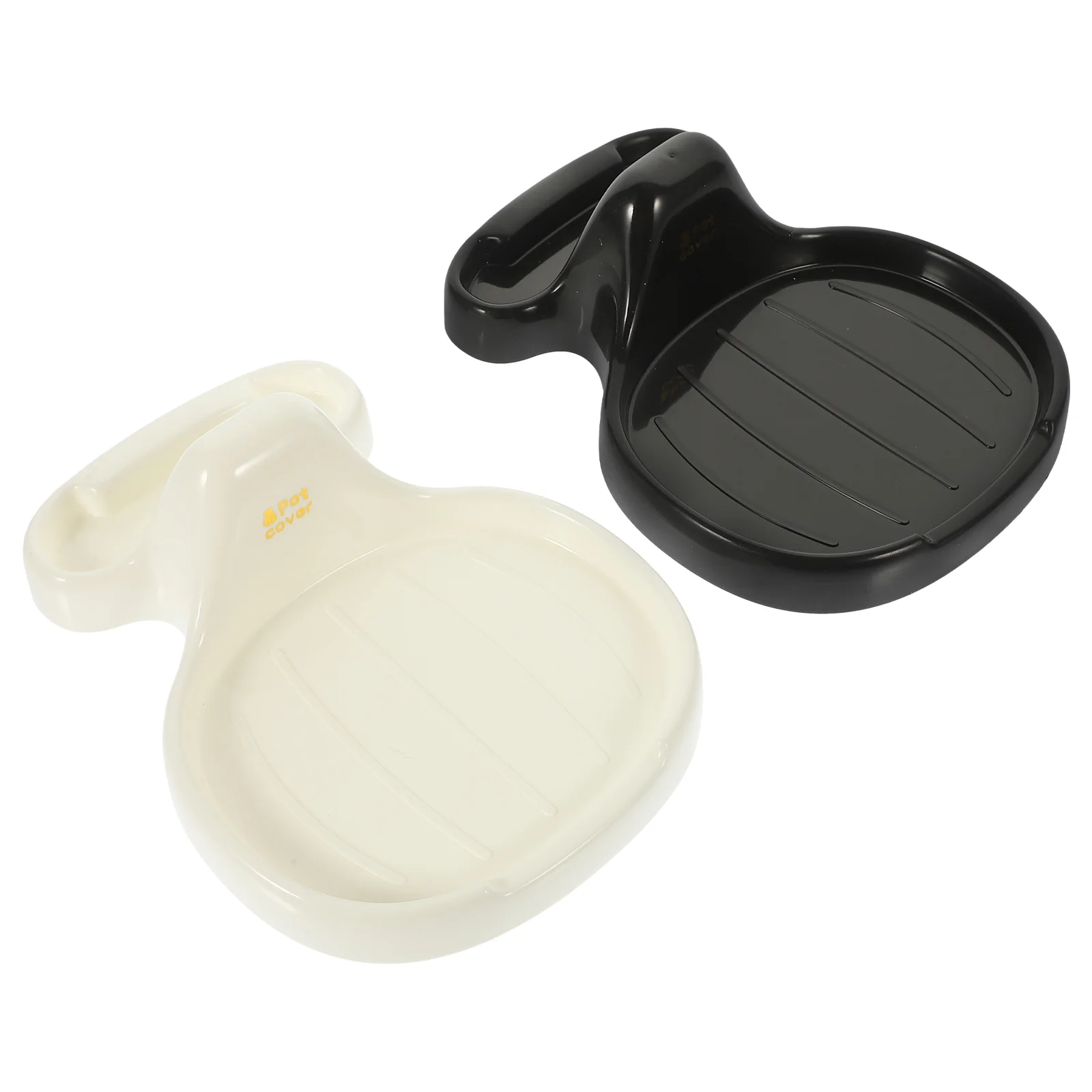 

Drain Rack Pan Lid Stand Silicone Spoon Holder Household Pot Storage Cooking Utensils