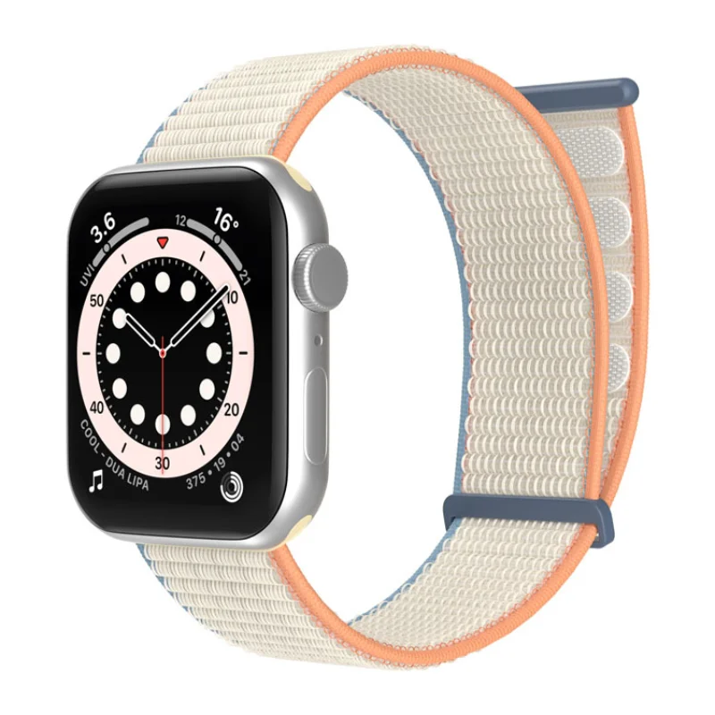 Nylon woven strap suitable for Apple watch strap 45mm 41mm 44mm Ultra 49mm 40mm 42mm 45mm bracelet Correa Apple watch series 8 7